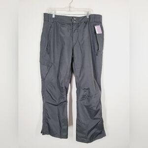 Slalom Black Snowboard Ski Pant, Sixe XL